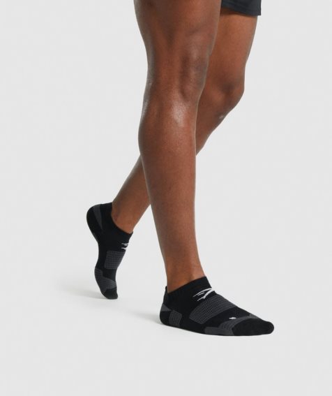 Gymshark Ankle Performance Socks Black | CA 103ND6